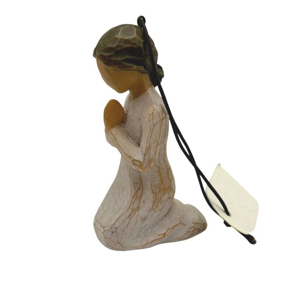 Willow Tree Angel of Prayer Ornament 2017 Susan Lordi DEMDACO Kneeling *READ*